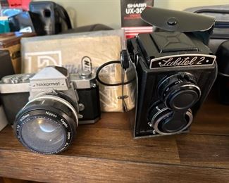 Nikon Nikkormat 35mm Film Camera with 55mm lens