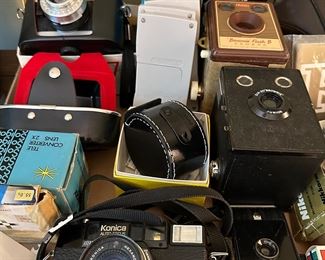 Multiple cameras from many eras