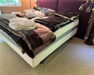 King Size mattress with bedding