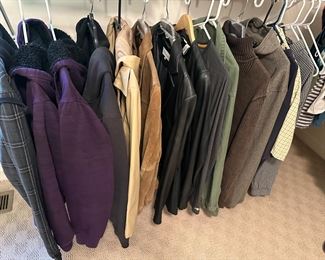 Mens Clothing including dress suits