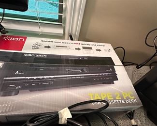 ION dual cassette deck