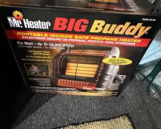 PORTABLE INDOOR HEATER - BIG BUDDY BRAND
