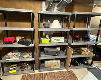 STORAGE SHELVES