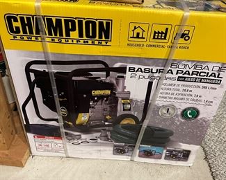NEW Champion water pump