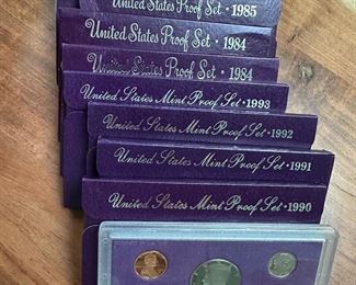 1984 - 1988 PROOF SET