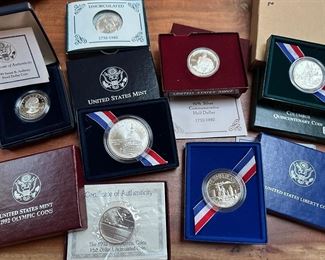 Liberty coins, Columbia, and Olympic coins, just to name a few!