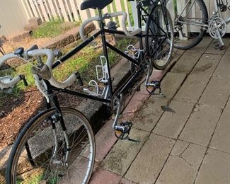Vintage Schwinn bicycle built to two