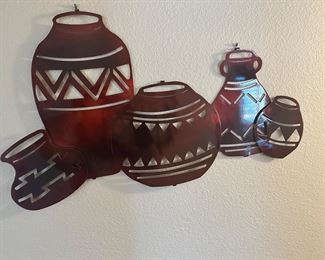 Metal wall art never been outside like new