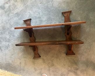 Ethan Allen shelf not assembled goes on wall