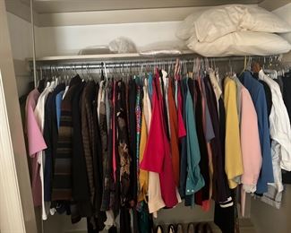 Tons of women’s clothing, shoes, purses