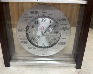 Mid century Verichron clock