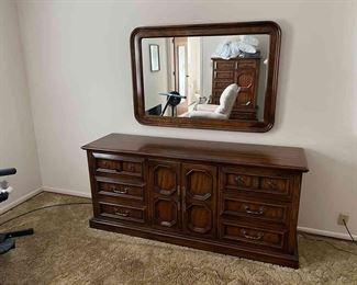 Dresser with Mirror