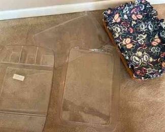 Longaberger basket with multiple liners