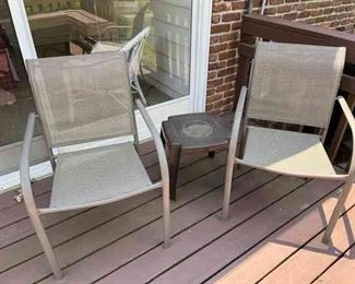 Outdoor Chairs And Table