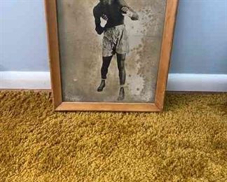 Vintage boxing photo