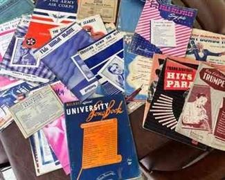 Vintage Sheet Music