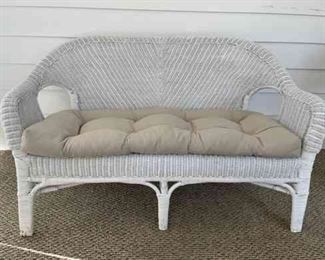 Wicker Couch
