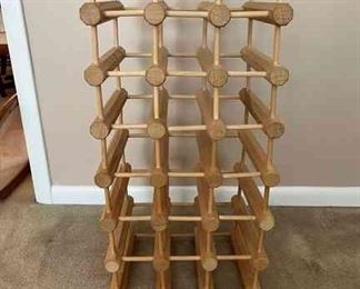 Wood Wine Rack