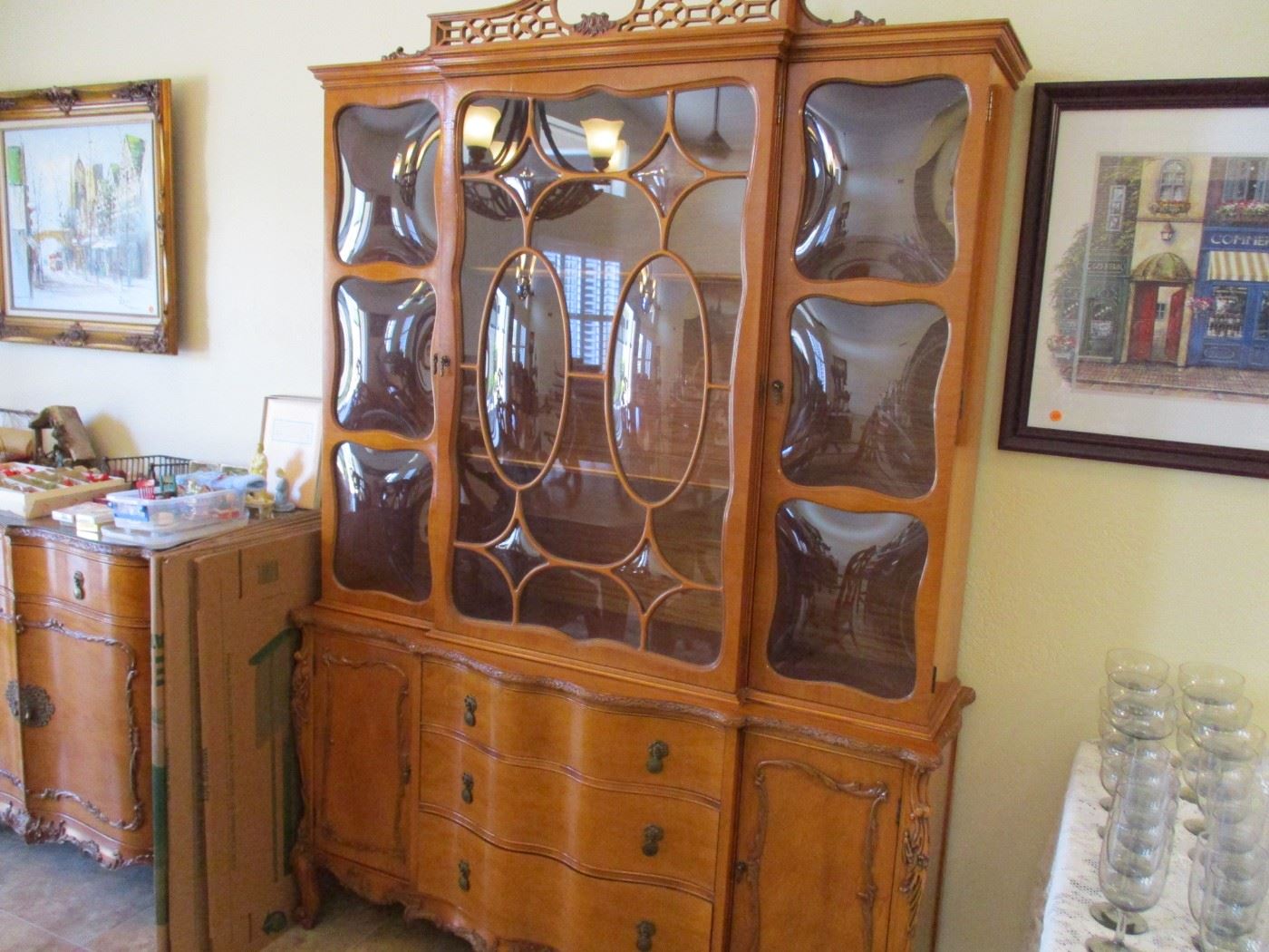 Ornate French Dining Room Set