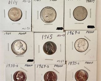 Jefferson Nickel Proofs