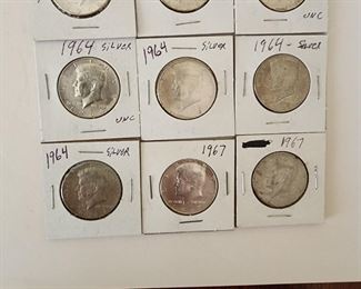 Silver JFK Half Dollars (40% & 90%) 