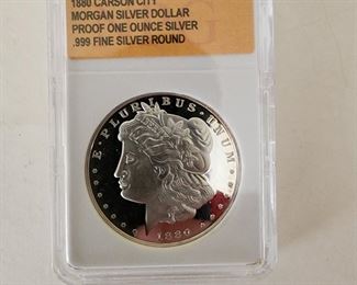 Silver Morgan Dollar 