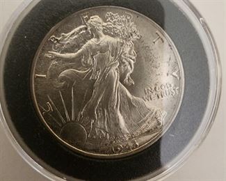 Silver Walking Liberty 