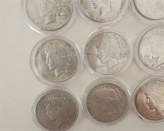 Silver Peace Dollars 
