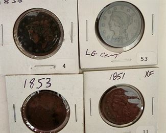 Mid 1800's Large Cent 