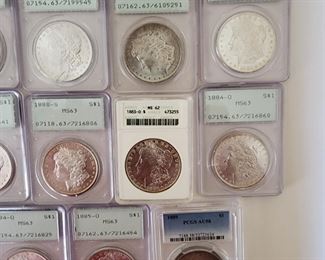 Silver Morgan Dollars 