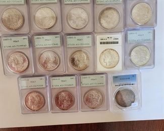 Silver Morgan Dollars 