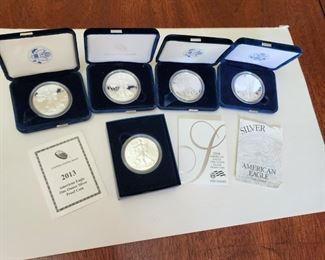 American Silver Eagles 