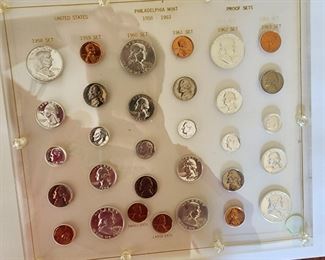 US Proof Sets (1959-1963) 