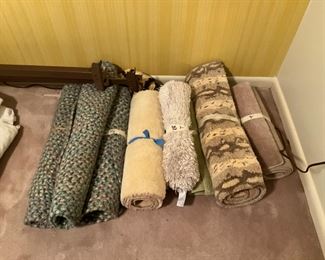 Rugs in bedroom 
