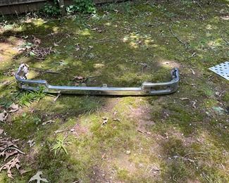 Outside close to storage building