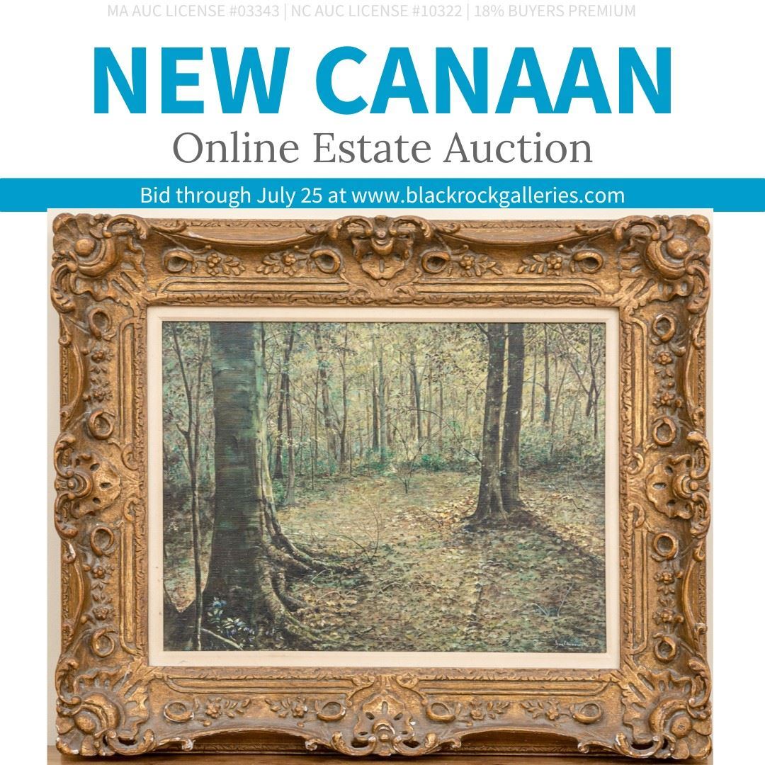 NEW CANAAN ONLINE ESTATE AUCTION in New Canaan, CT starts on 7/17/2023