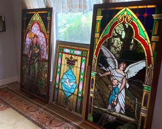 Stained glass windows
