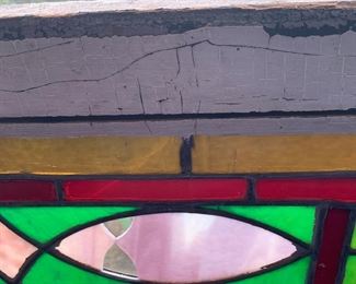 Detail of Holy Spirit window