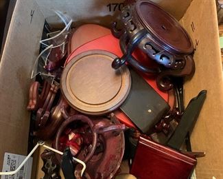 Asian stands, plate stands, etc.