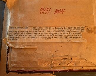 Hans Brattenbach oil on board