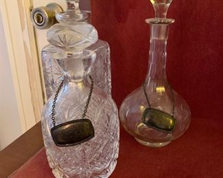 Liquor bottles