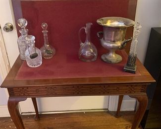 Game table and barware