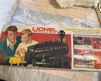 Vintage Lionel train Kickapoo Valley & Northern
