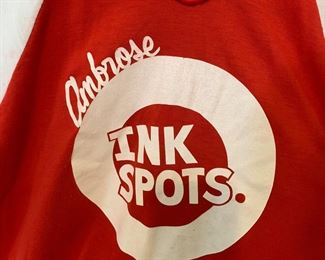 Vintage Ambrose (Printing) Ink Spots softball jersey