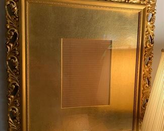 gilt Victorian frame