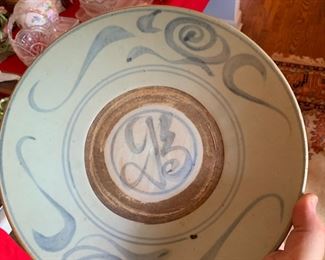 Asian ceramic bowl