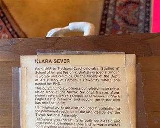 Klara Sever ballet dancer sculpture