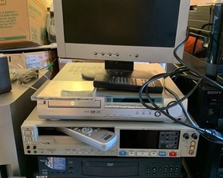 Electronics, DVD, VCRs, stereo, speakers