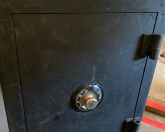 antique iron safe