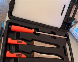 Angler's Choice fish cleaning set NIB